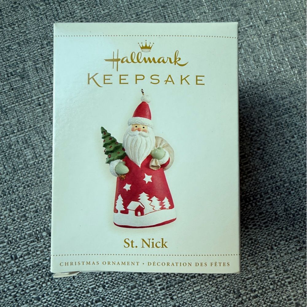 Hallmark Keepsake 2006 St. Nick Ornament - Never opened. Brand New old stock.